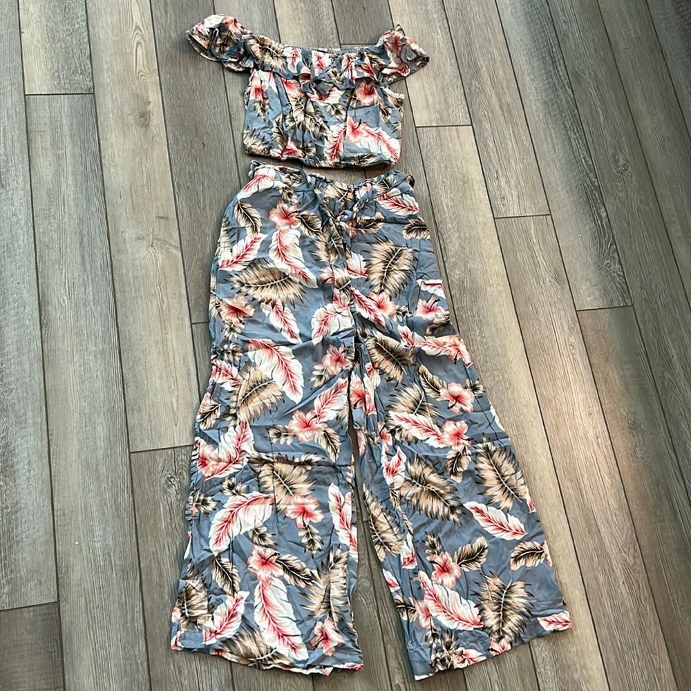 New look Co ord Set , beachwear resort size L